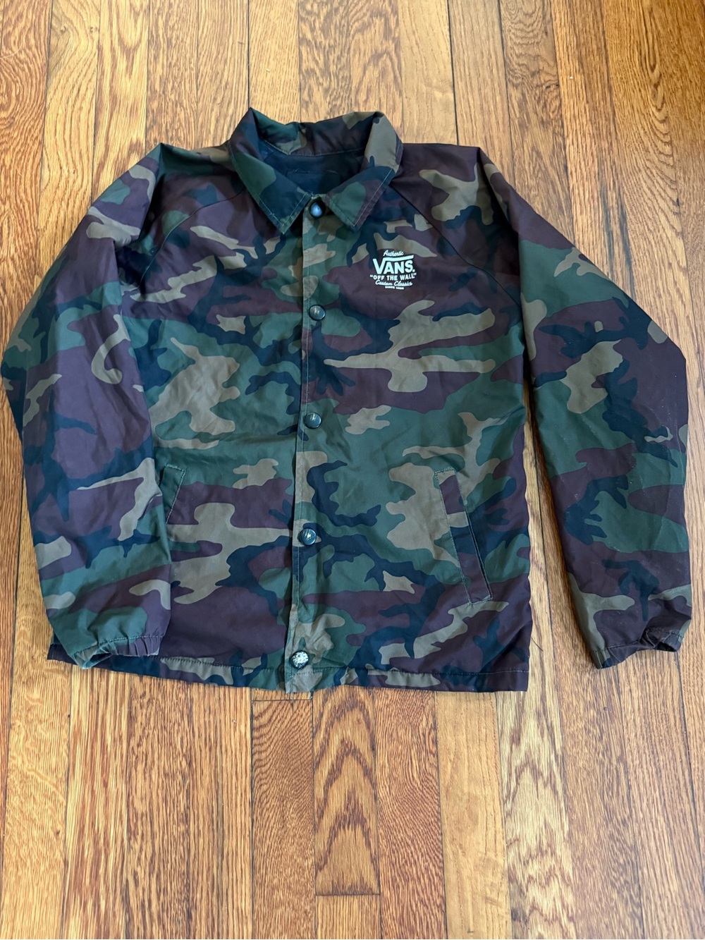 Vans Camo Off The Wall Jacket - Green/Brown/Black